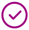 checkmark plum
